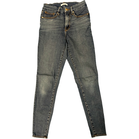 Good American Denim - Good American women’s jeans size 4/27 good legs crop fit blue slim skinny